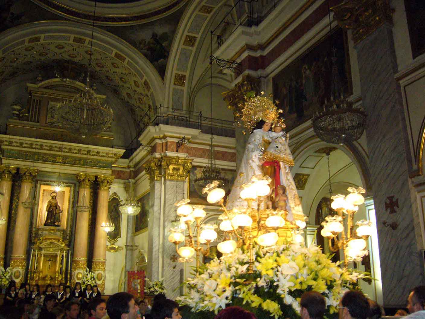 2007 Entrada de la virgen de los desamparados en santa monica valencia